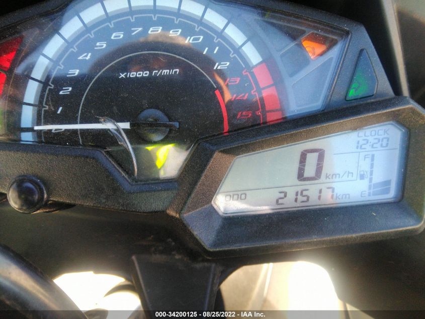 2017 KAWASAKI EX300 B JKAEX8B17HDA38798