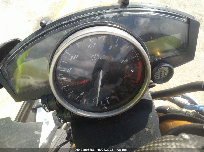2009 YAMAHA YZFR6 C JYARJ16Y89A002251