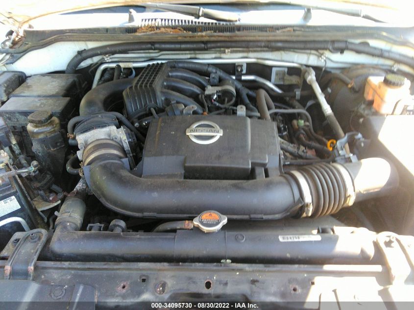 2013 NISSAN XTERRA S 5N1AN0NW0DN816309
