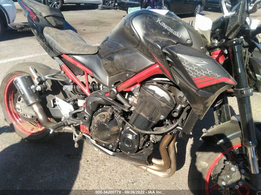 2021 KAWASAKI ZR900 F ML5ZRDF13MDA42520