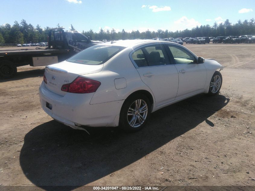 2013 INFINITI G37 SEDAN X JN1CV6AR0DM350034