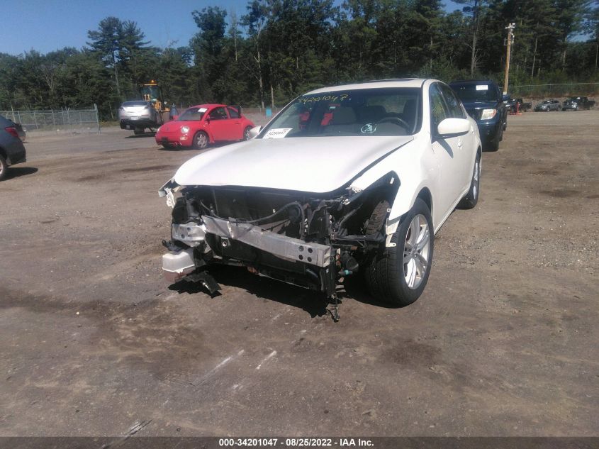 2013 INFINITI G37 SEDAN X JN1CV6AR0DM350034