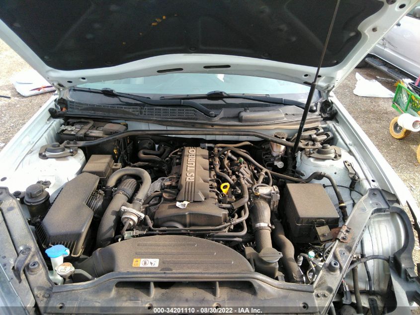 2013 HYUNDAI GENESIS COUPE 2.0T PREMIUM KMHHT6KDXDU090197