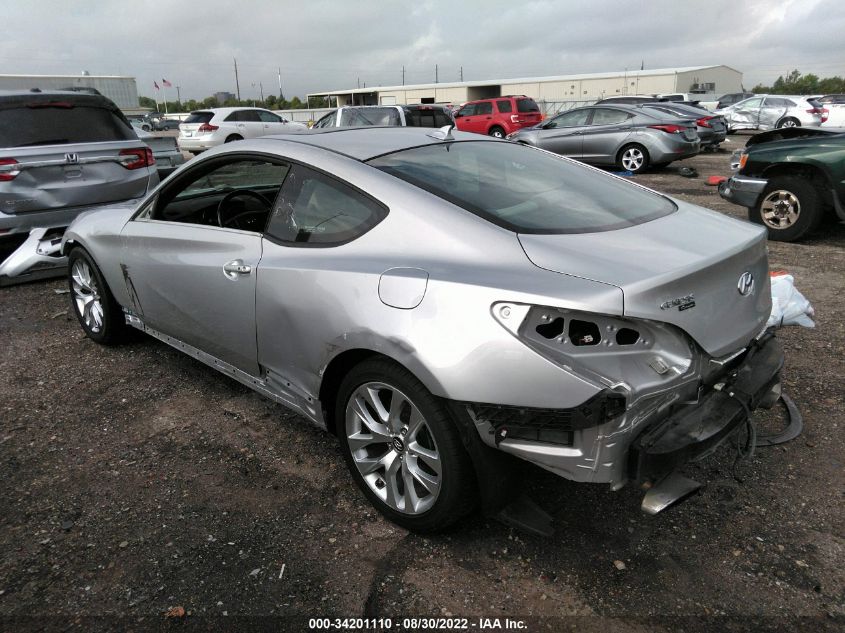 2013 HYUNDAI GENESIS COUPE 2.0T PREMIUM KMHHT6KDXDU090197