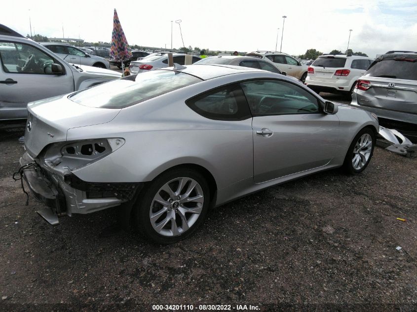 2013 HYUNDAI GENESIS COUPE 2.0T PREMIUM KMHHT6KDXDU090197