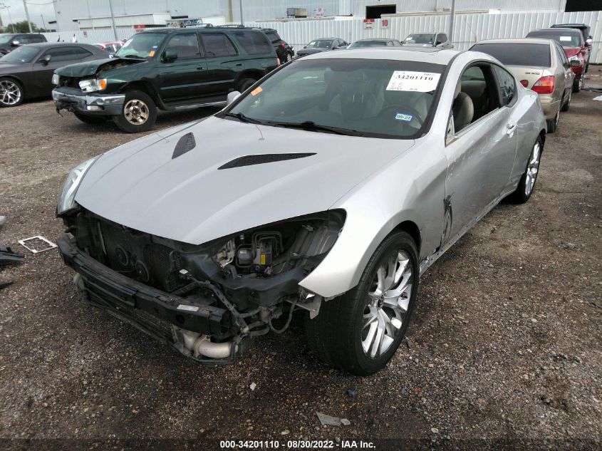 2013 HYUNDAI GENESIS COUPE 2.0T PREMIUM KMHHT6KDXDU090197