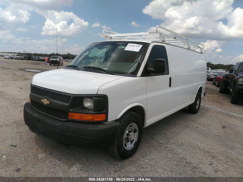 2015 CHEVROLET EXPRESS CARGO VAN 1GCWGGCF1F1112209