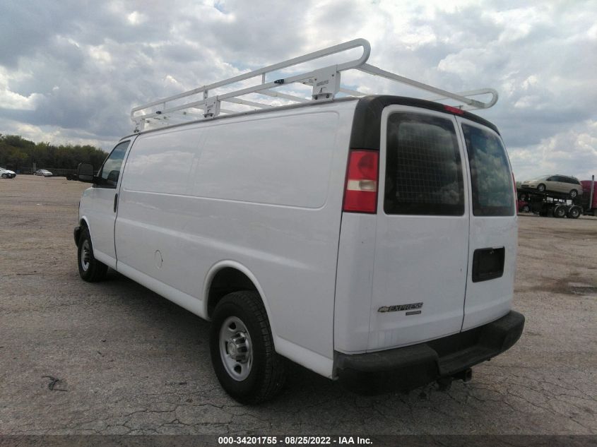 2015 CHEVROLET EXPRESS CARGO VAN 1GCWGGCF1F1112209