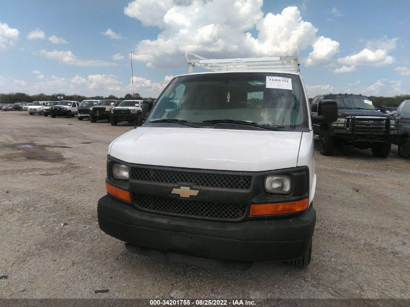 2015 CHEVROLET EXPRESS CARGO VAN 1GCWGGCF1F1112209
