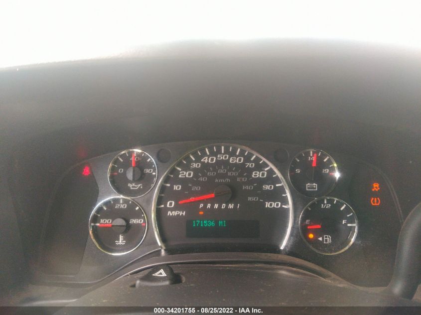 2015 CHEVROLET EXPRESS CARGO VAN 1GCWGGCF1F1112209