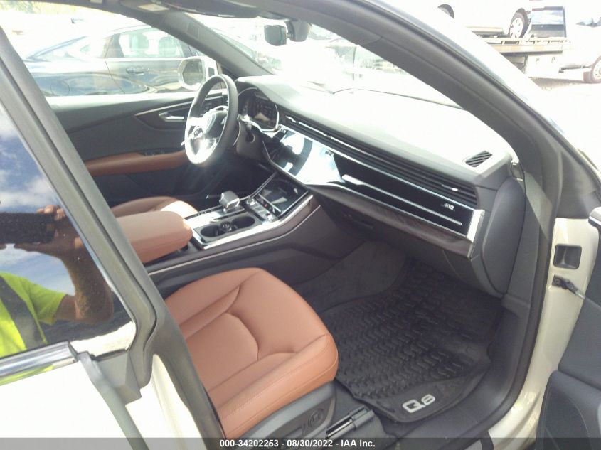 2022 AUDI Q8 PRESTIGE WA1FVBF19ND010611