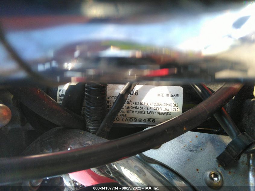2007 YAMAHA XVS650 JYAVM01E07A098466
