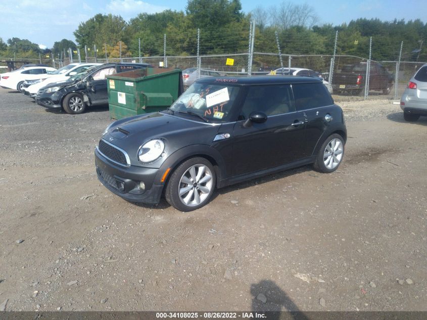 2013 MINI COOPER HARDTOP S WMWSV3C50DT388187