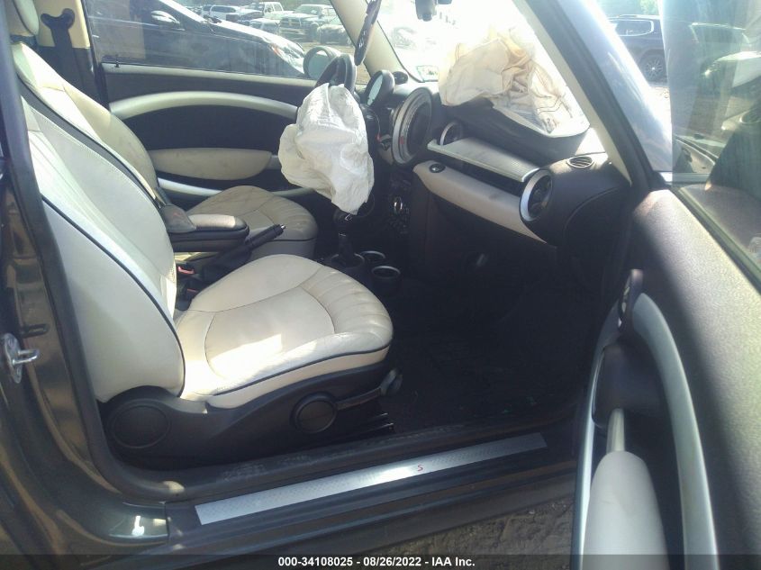 2013 MINI COOPER HARDTOP S WMWSV3C50DT388187