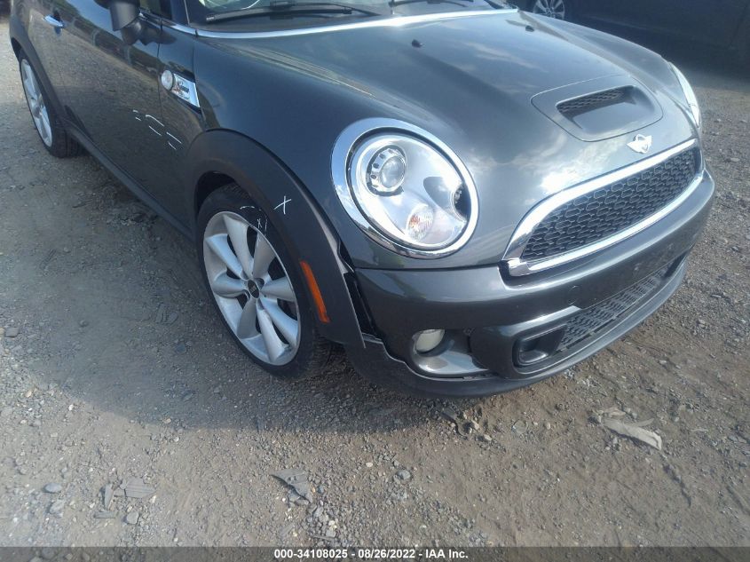 2013 MINI COOPER HARDTOP S WMWSV3C50DT388187