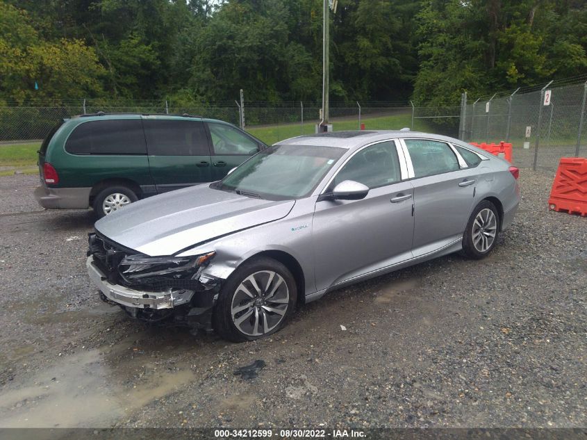2021 HONDA ACCORD HYBRID EX-L 1HGCV3F5XMA006165