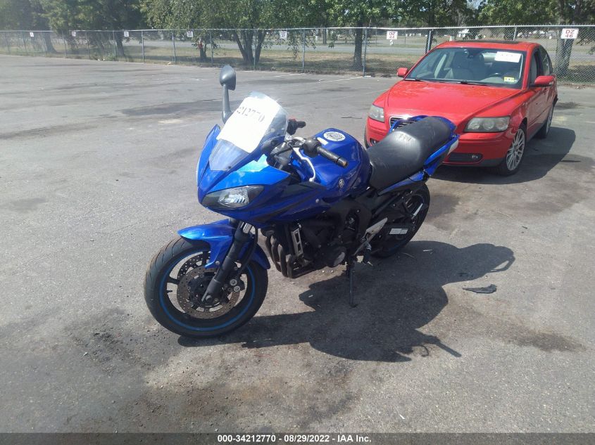 2007 YAMAHA FZ6 SHG JYARJ13E27A000986