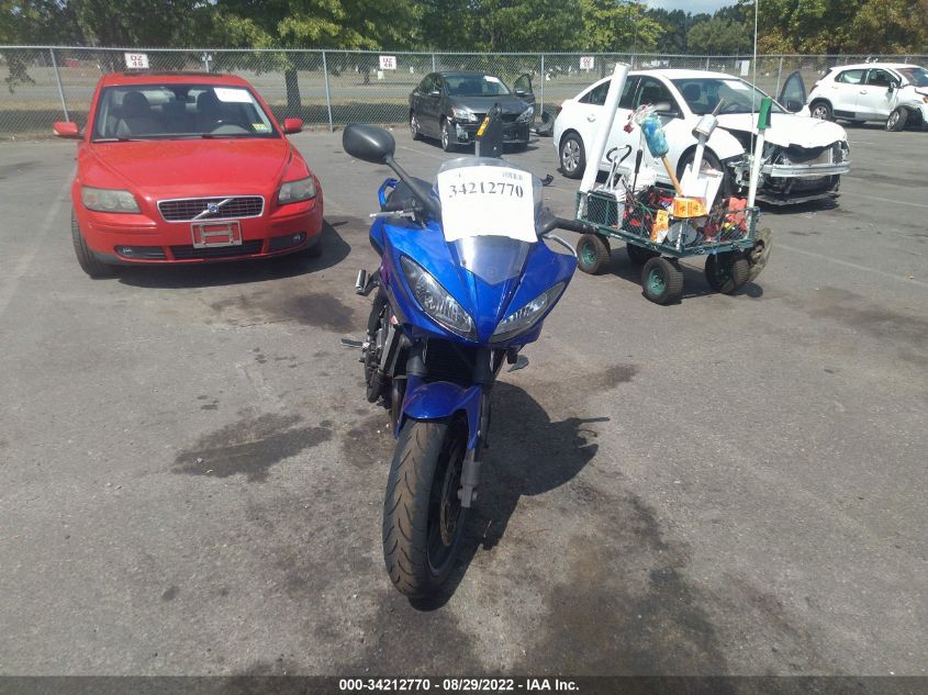 2007 YAMAHA FZ6 SHG JYARJ13E27A000986