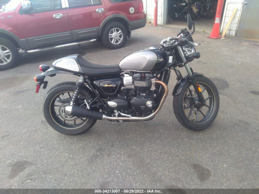 2018 TRIUMPH MOTORCYCLE STREET CUP SMTD50GN2JT847835