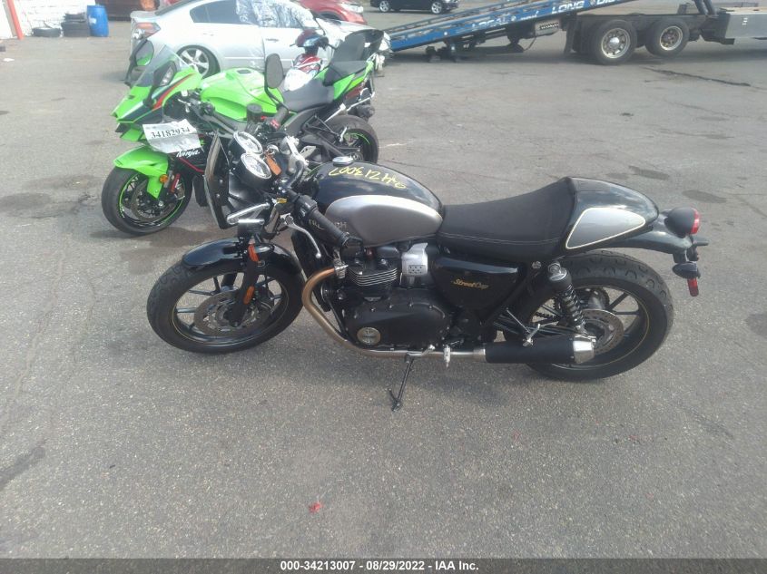 2018 TRIUMPH MOTORCYCLE STREET CUP SMTD50GN2JT847835