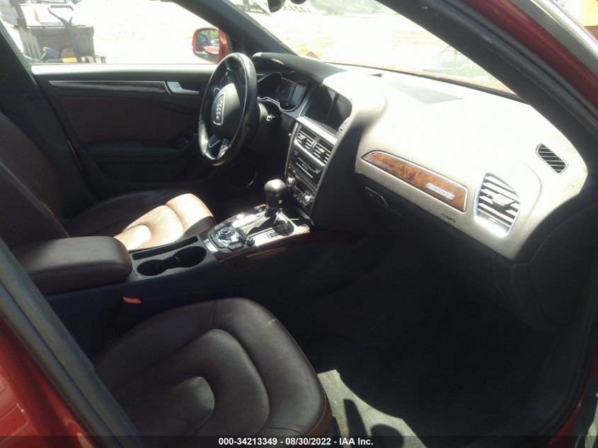 2013 AUDI A4 PREMIUM PLUS WAUFFAFL2DA165030