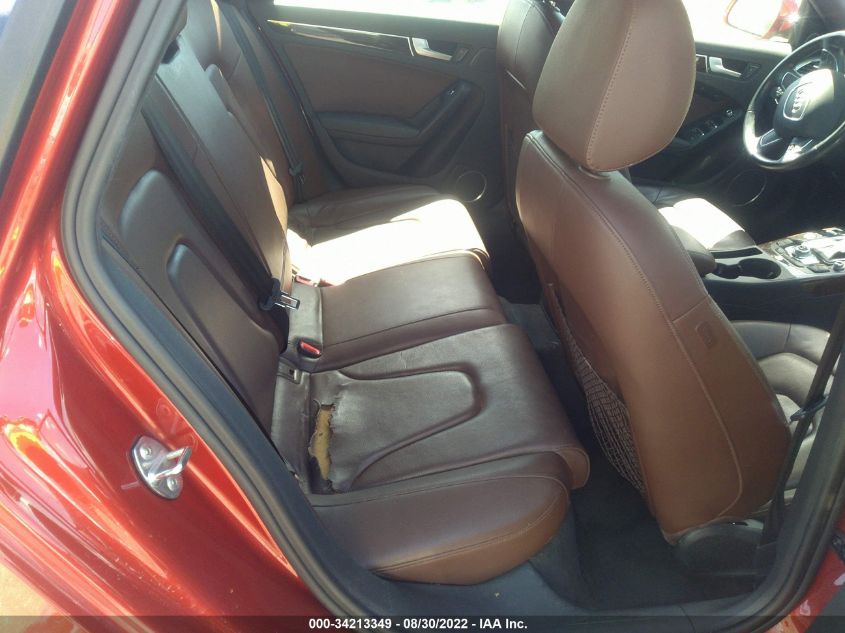 2013 AUDI A4 PREMIUM PLUS WAUFFAFL2DA165030