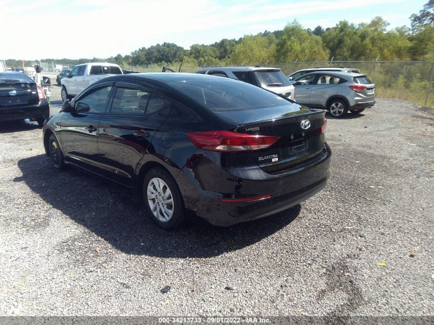 VIN 5NPD74LF2JH336855 2018 HYUNDAI ELANTRA no.3