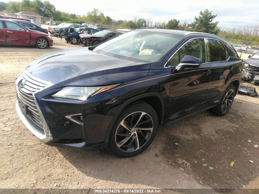 2016 LEXUS RX 450H 2T2BGMCA0GC007378