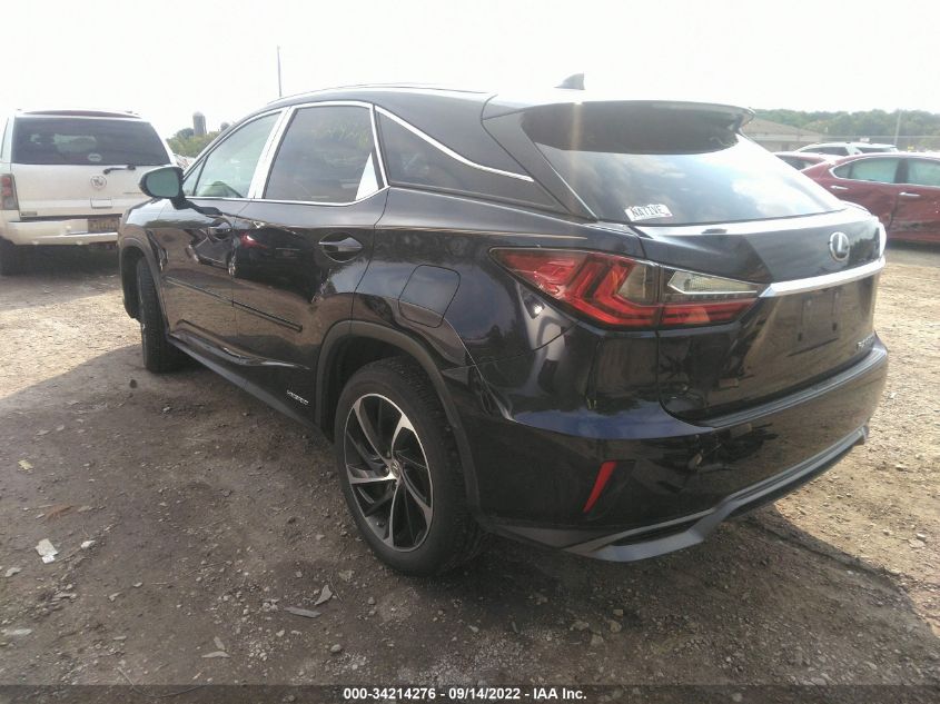 2016 LEXUS RX 450H 2T2BGMCA0GC007378
