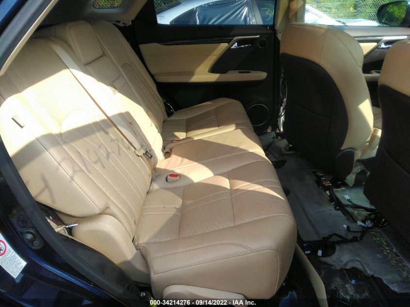 2016 LEXUS RX 450H 2T2BGMCA0GC007378