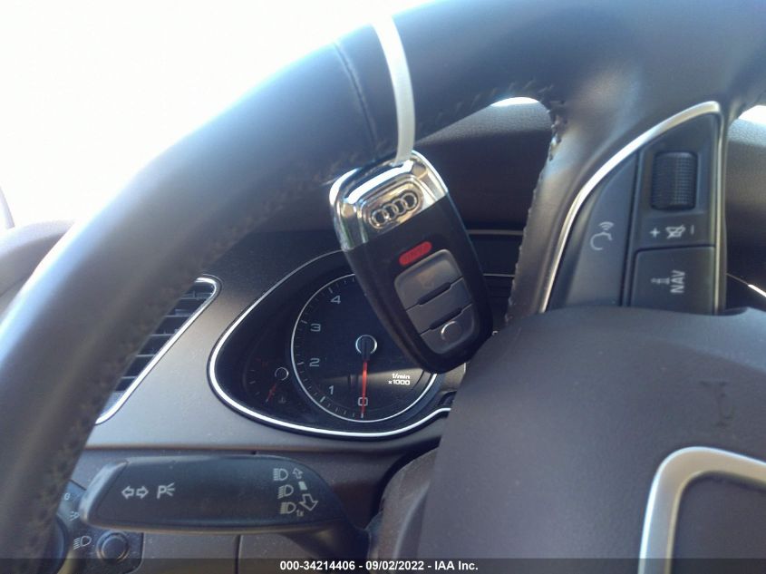 2014 AUDI A4 PREMIUM WAUAFAFL7EN031604