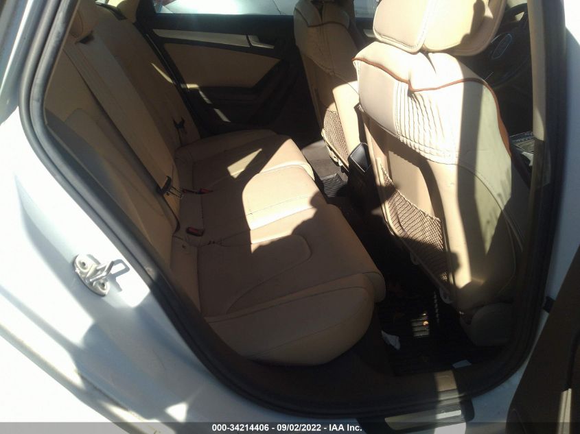 2014 AUDI A4 PREMIUM WAUAFAFL7EN031604