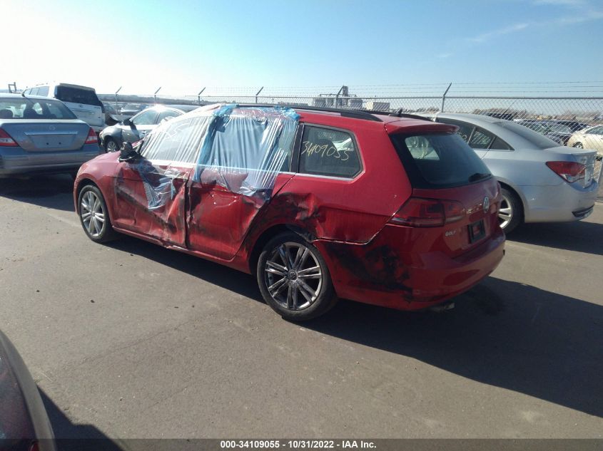 2015 VOLKSWAGEN GOLF SPORTWAGEN TDI SE 3VWCA7AU9FM505168