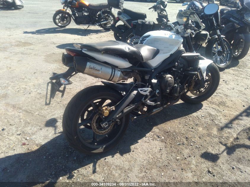 2012 TRIUMPH MOTORCYCLE STREET TRIPLE R SMTD02NE0CT531074