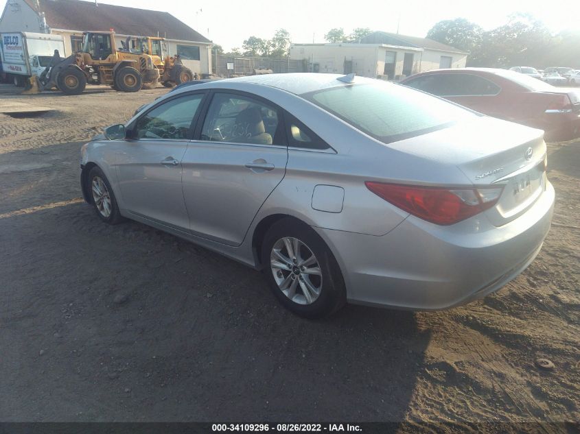 VIN 5NPEB4AC7DH658357 2013 HYUNDAI SONATA no.3