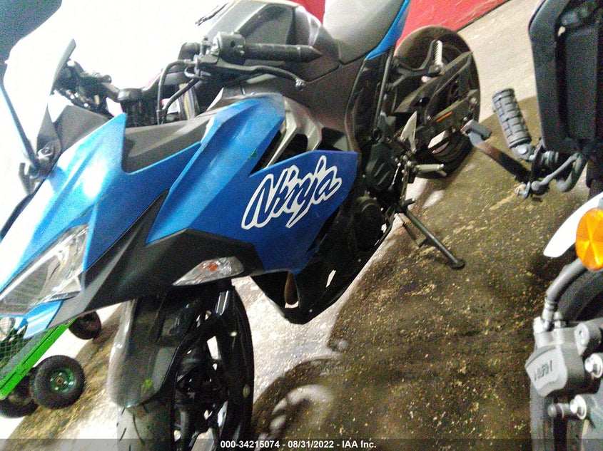 VIN JKAEXKG19MDAA6981 2021 KAWASAKI EX400