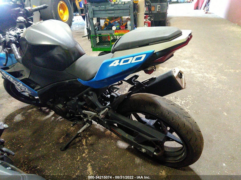 VIN JKAEXKG19MDAA6981 2021 KAWASAKI EX400