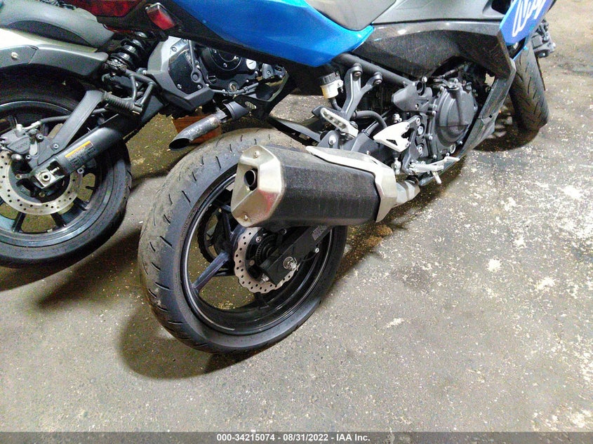 VIN JKAEXKG19MDAA6981 2021 KAWASAKI EX400