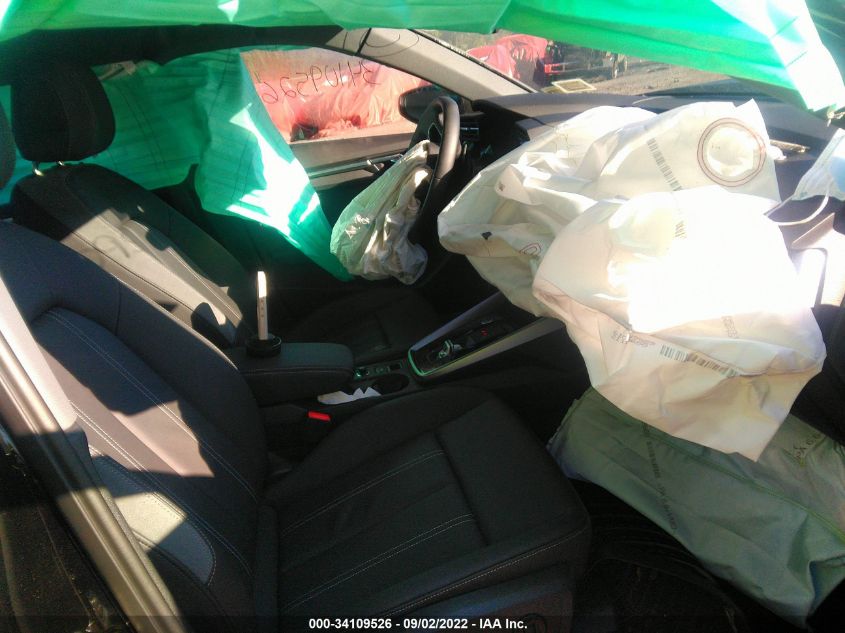 2022 AUDI A3 SEDAN PREMIUM WAUGUDGY0NA060140
