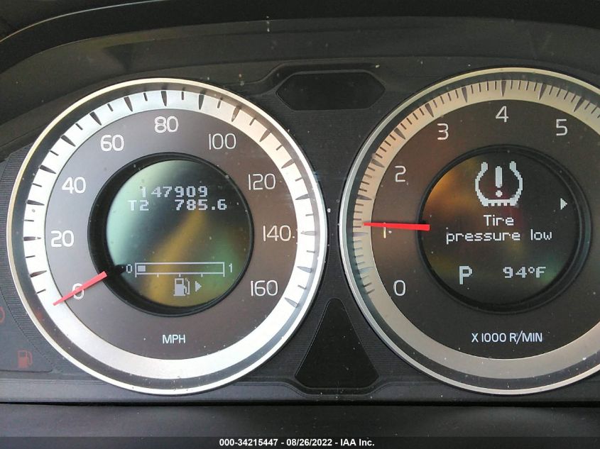 2013 VOLVO S60 T5 YV1612FH9D2171690
