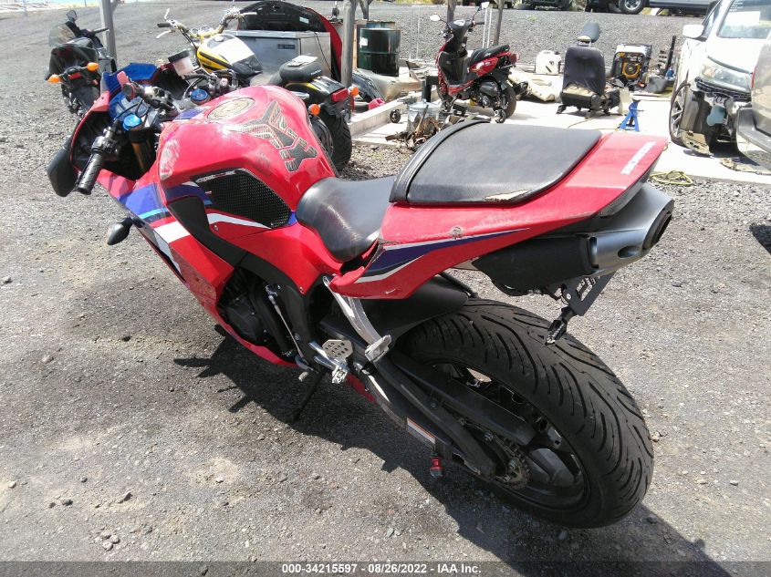 2021 HONDA CBR600 RA JH2PC40J5MK700510