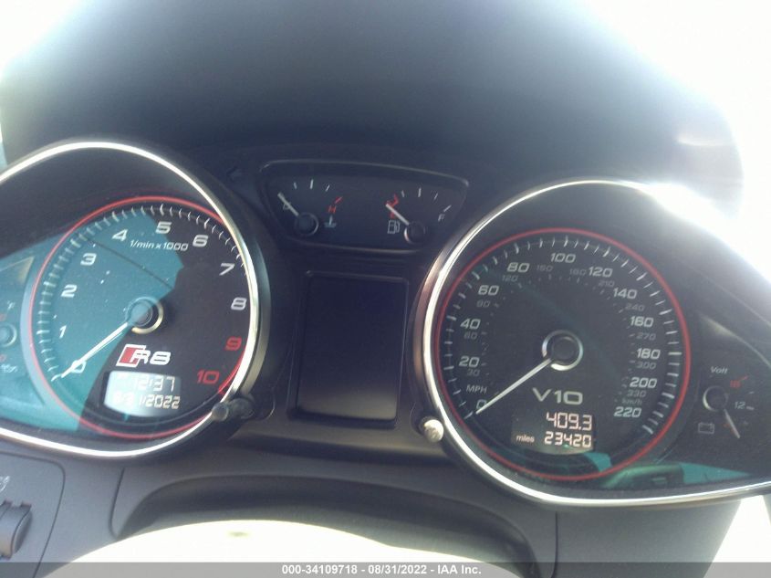 2014 AUDI R8 V10 WUAANAFG3EN002516
