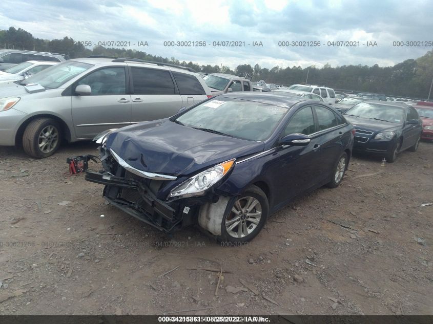 2014 HYUNDAI SONATA GLS 5NPEB4AC8EH914359