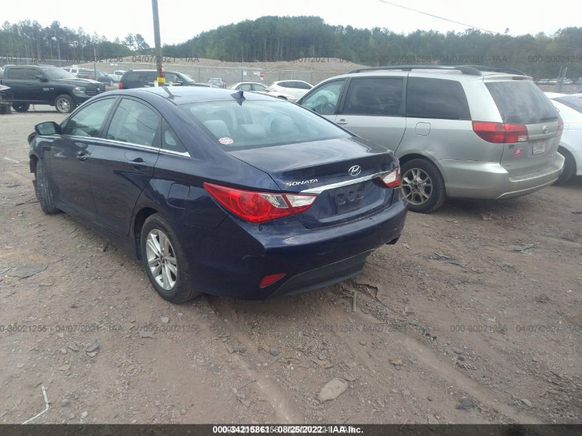 2014 HYUNDAI SONATA GLS 5NPEB4AC8EH914359