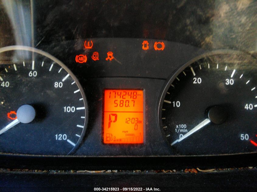 2015 MERCEDES-BENZ SPRINTER CARGO VANS WD3PE8CC5FP146781