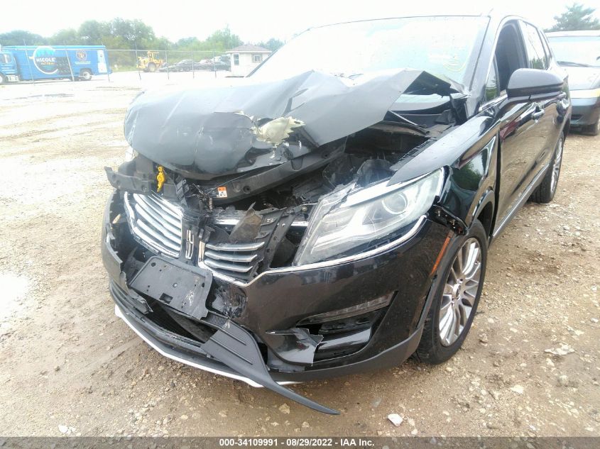 2015 LINCOLN MKC 5LMCJ2A95FUJ01869