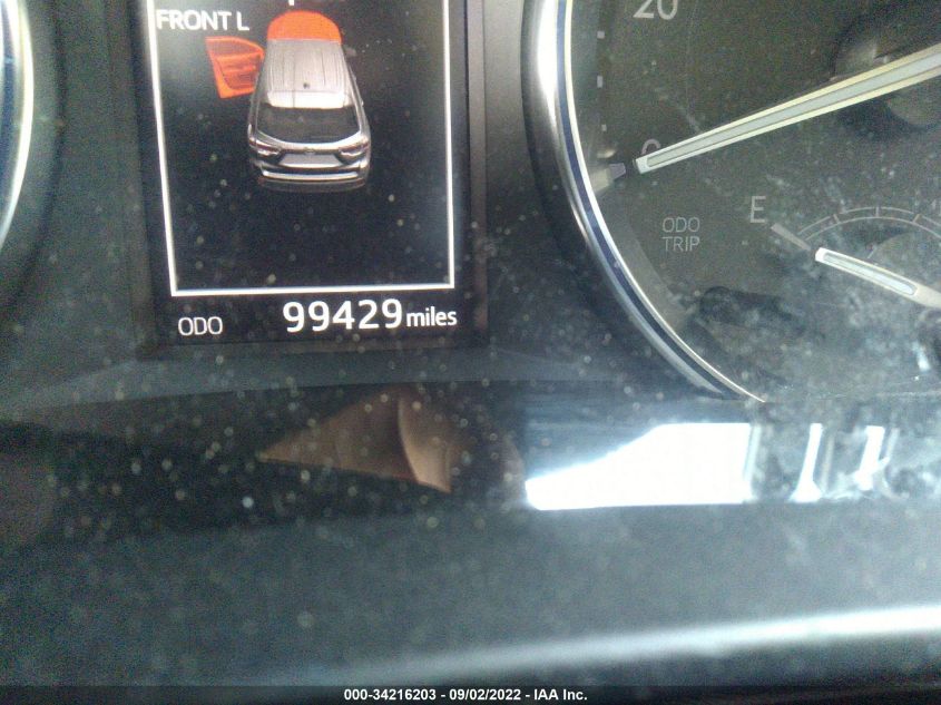 2016 TOYOTA HIGHLANDER HYBRID LIMITED 5TDDCRFH9GS015775