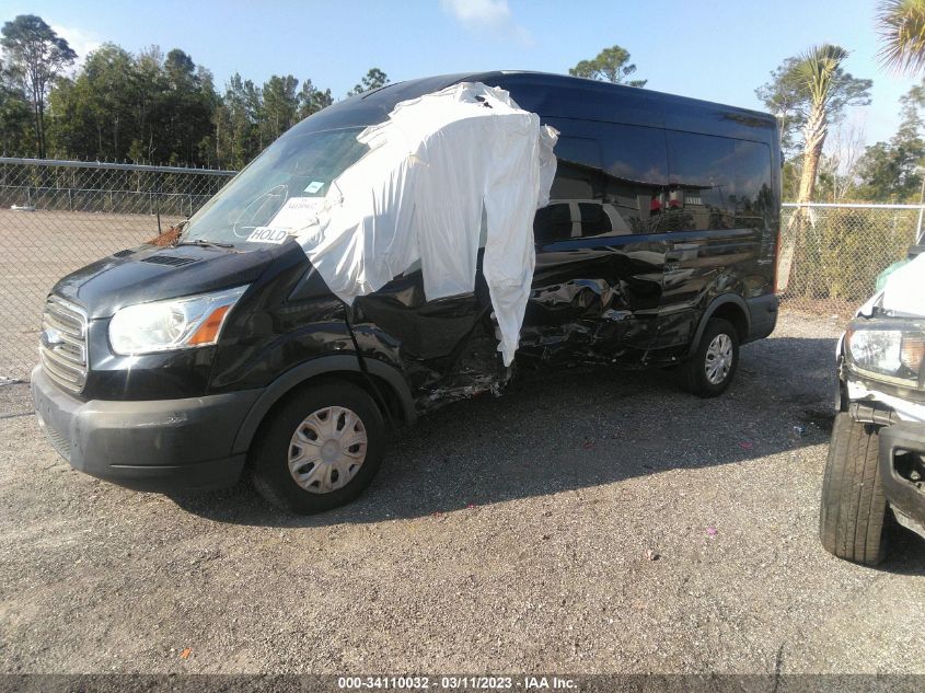 2016 FORD TRANSIT WAGON XL/XLT - 1FBAX2CG9GKA33425