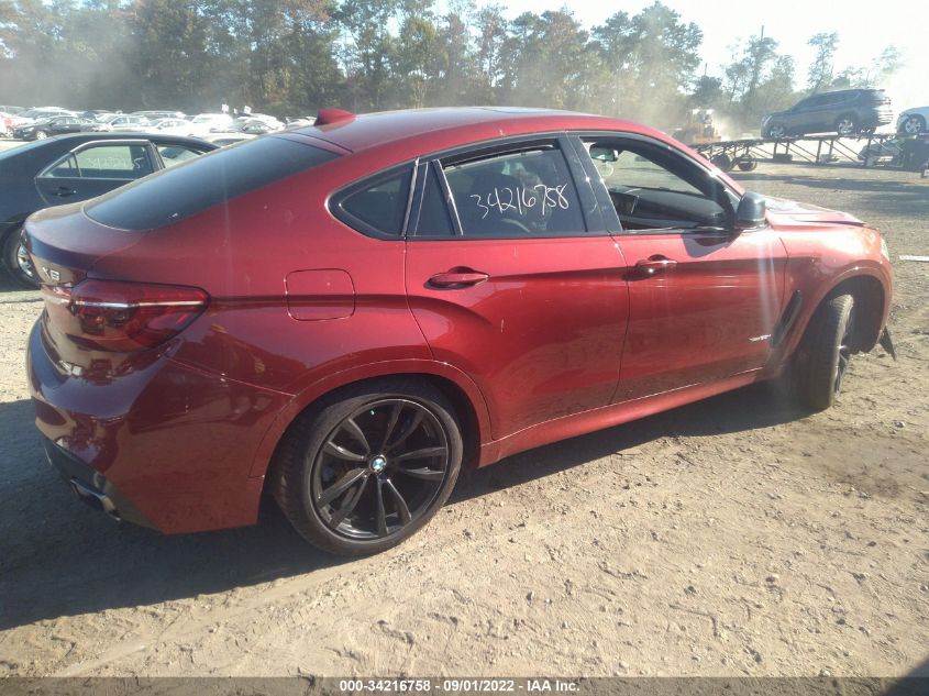2017 BMW X6 XDRIVE50I 5UXKU6C55H0S99602