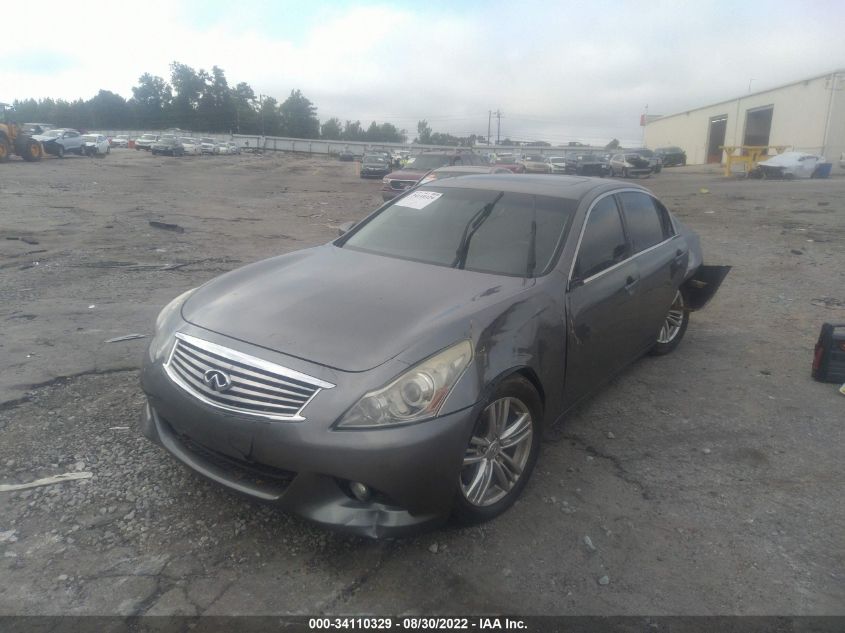 2013 INFINITI G37 SEDAN JOURNEY JN1CV6AP8DM717972
